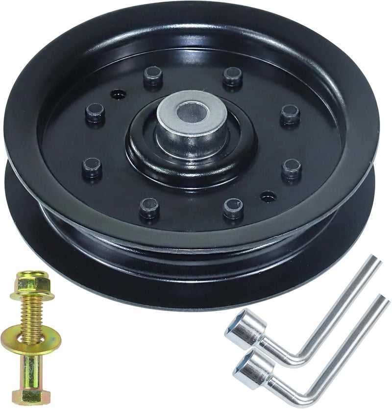 GUSUHAWK 753-08171 Idler Pulley Kit Replaces MTD 756-04129B, Cub Cadet 756-04129B Idler Pulley 756-04129, Cub Cadet 756-04129 Pulley, Troy Bilt Pulley 753-08171 Cub Cadet Idler Pulley Kit, 753-08068 - Image 1